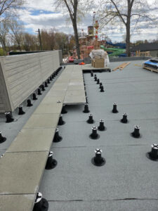 Installation de dalles en béton à Saint-Jérôme